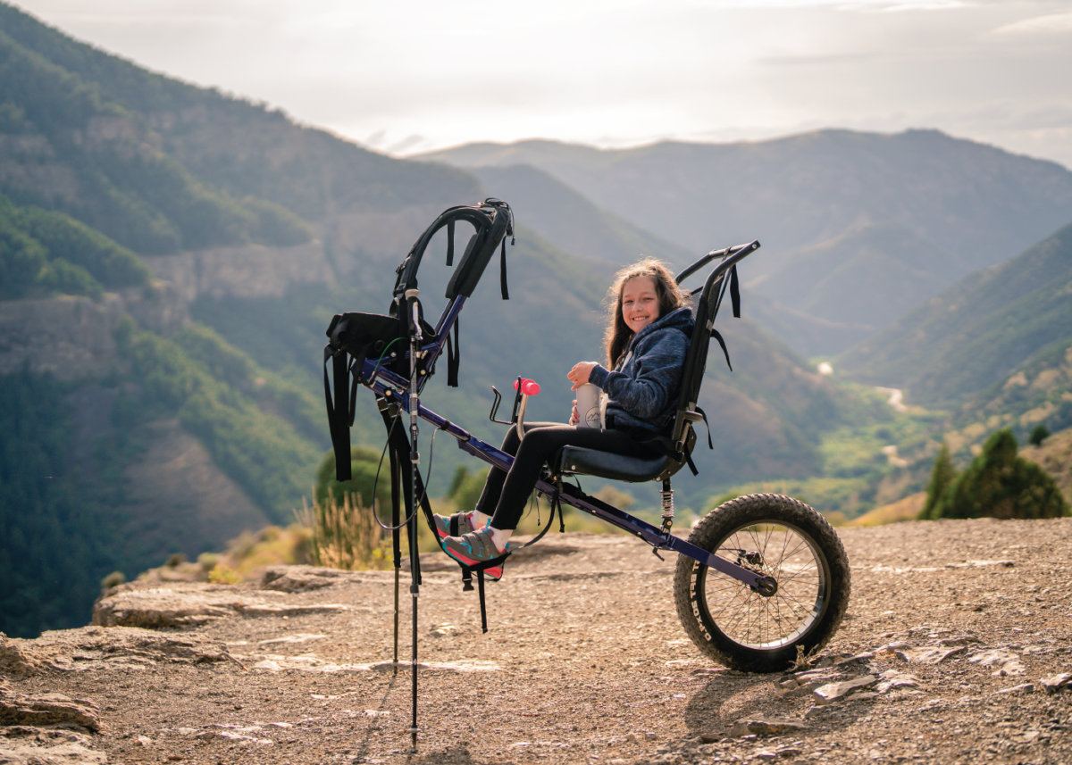 Cascade Tandem Hiking Cart | Make Trails Accessible – Huckleberry ...